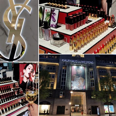 YSL Opens Beauty Counter At KaDeWe Berlin .